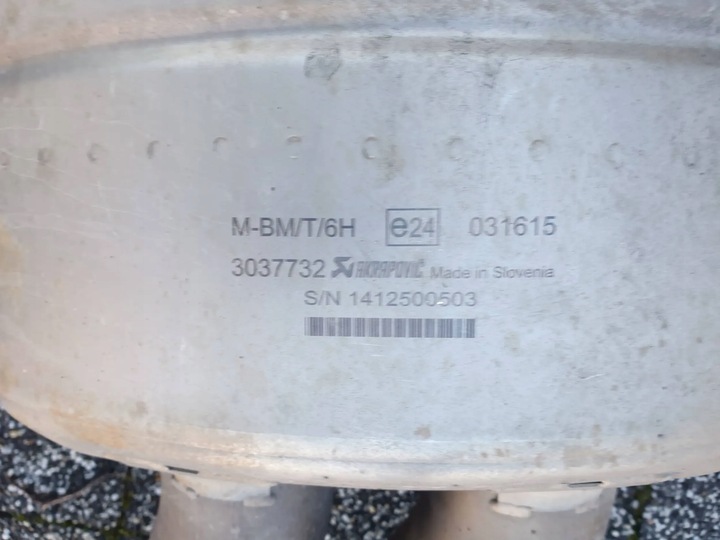 фото №9, Bmw f10 m5 глушник вихлоп akrapovic