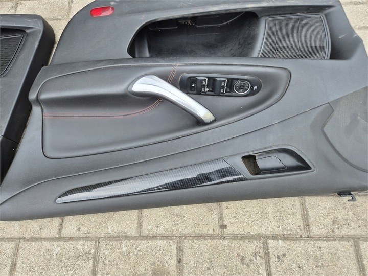 фото №13, Ford mondeo mk4 fl st сидіння диван шкіра алькантара комплект червона нитка