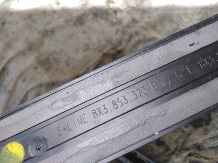 фото №8, Audi a1 8x 3d планка накладка порогова s-line 10r