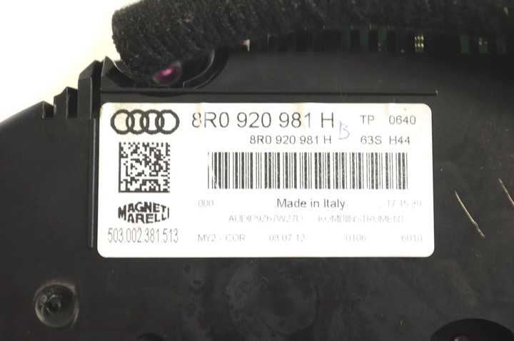 фото №5, Audi q5 sq5 2012 спидометр / спидометр