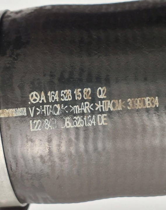 фото №5, Труба интеркулер mercedes ml w164 3.0 cdi v6 a1645281582