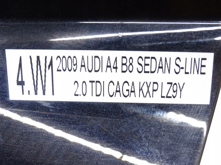 фото №10, Крило лівий перед переднє audi a4 b8 sedan lz9y
