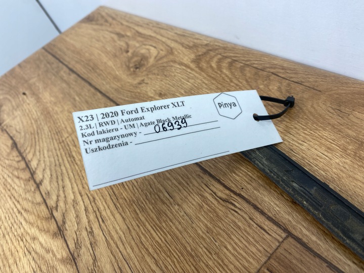 фото №10, Прокладка планка скла лобовий ford explorer 2020+ usa