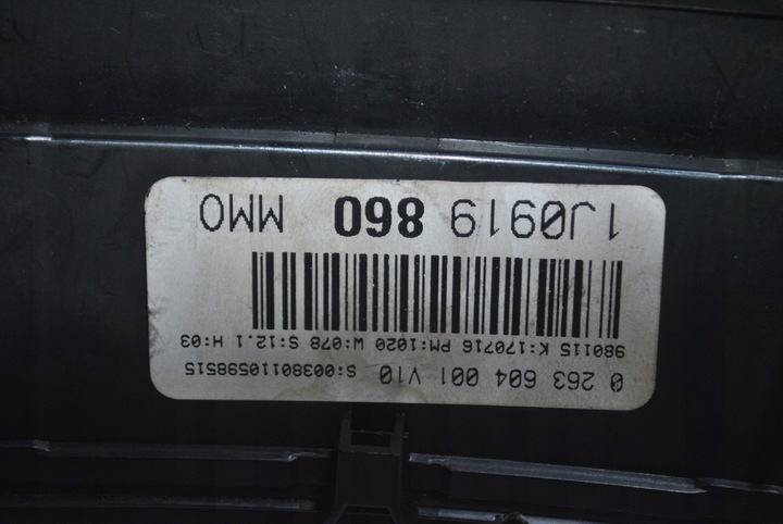 фото №6, Спидометр манометр vw golf iv 1.6 1j0919860 mm0