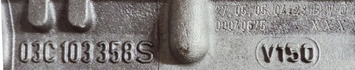 фото №7, Головка vw skod audi 1,4-1,6 16v 03c103358s v150 код. blf