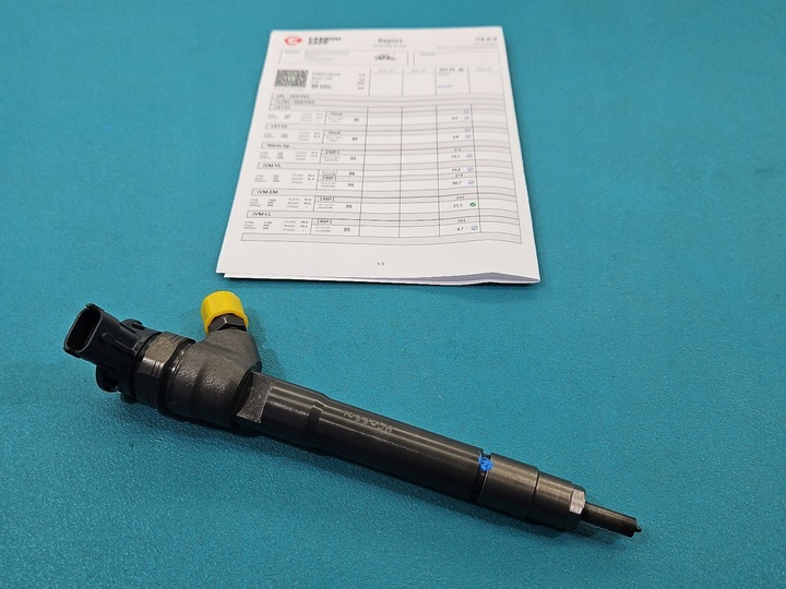фото №1, Протестированный инжектор nissan qashqai i j10 06-13 0445110414 1.6 dci