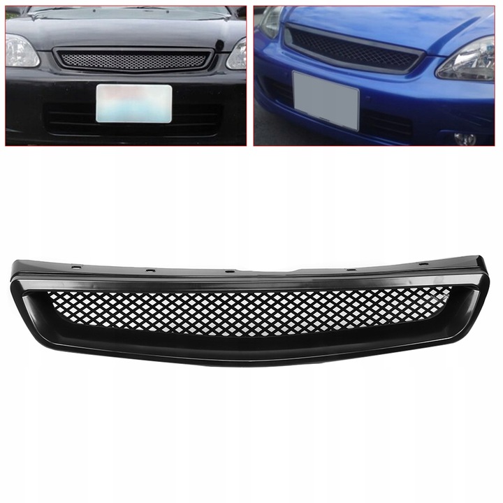 фото №7, Do honda civic 1999-2000 впуск капота панель під лобовим склом решітка