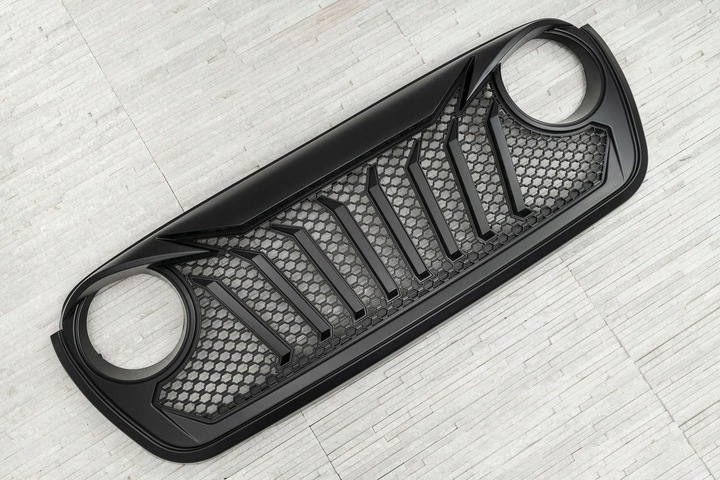 фото №10, Jeep wrangler jl 2018+ решётка радиатора inferno