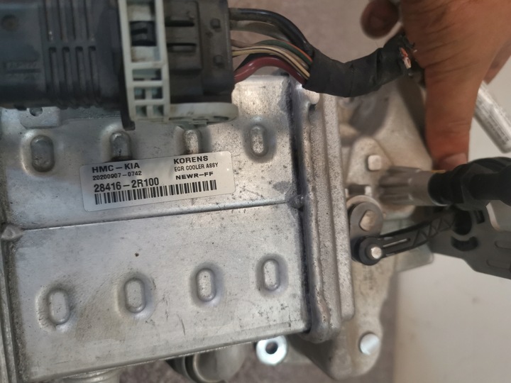 фото №6, Hyundai santa fe iv рестайлинг 2.2 crdi d4he радиаторов выхлопных газов 28416-2r100