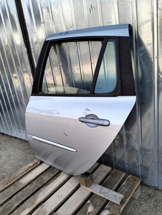 фото №11, Двері лівий зад задні renault clio iii рестайлінг універсал роки 2009-2012 колір ted69