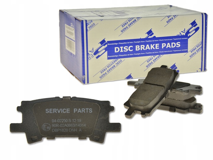 фото №1, Lexus rx400h 03-08 3.3i тормозные колодки тормозные зад l-ca