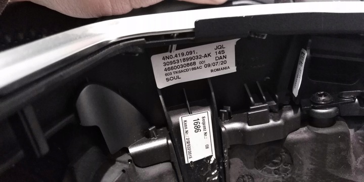 фото №9, Audi a6 4k c8 руль мультифункция чёрная 4n0419091 jql