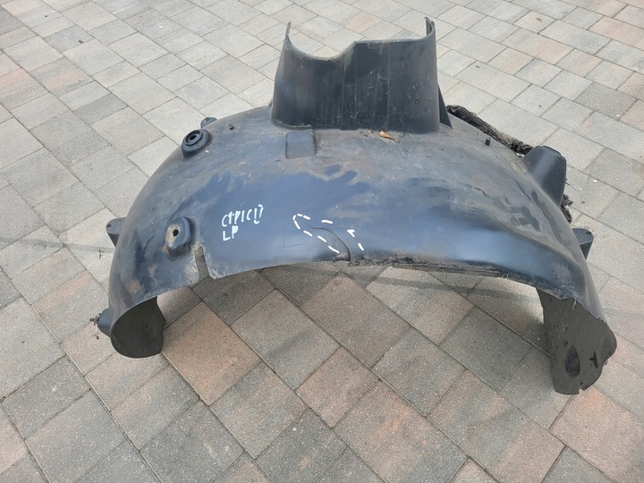 фото №1, Подкрылок citroen c4 picasso левая передние 9812599180