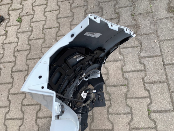 фото №7, Renault scenic iv бампер зад 6xpdc комплектный белая жемчуг аксессуары