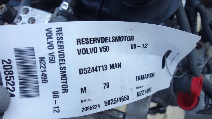 фото №6, Volvo s60 v70 xc60 двигатель 2.4d d5 180km d5244t13