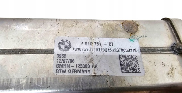 фото №11, Bmw f20 f21 e90 f30 f31 f32 f10 e84 f25 радиатор выхлопных газов egr n47n 7810751