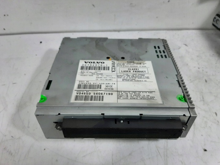 фото №12, Volvo s40 ii 06r панель кондиціонера радіо 8623067 30679647 + зчитувач дисків