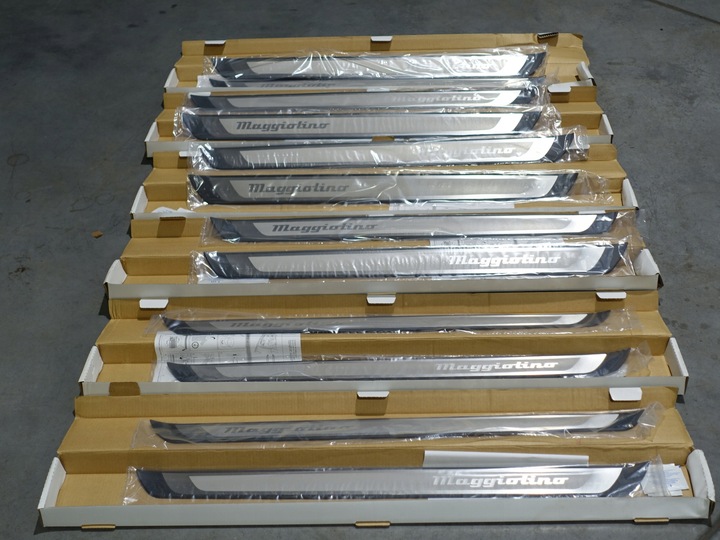 фото №4, Vw beetle 5c maggiolino планка пороговая левая правая накладка na порог новое оригинальный номер