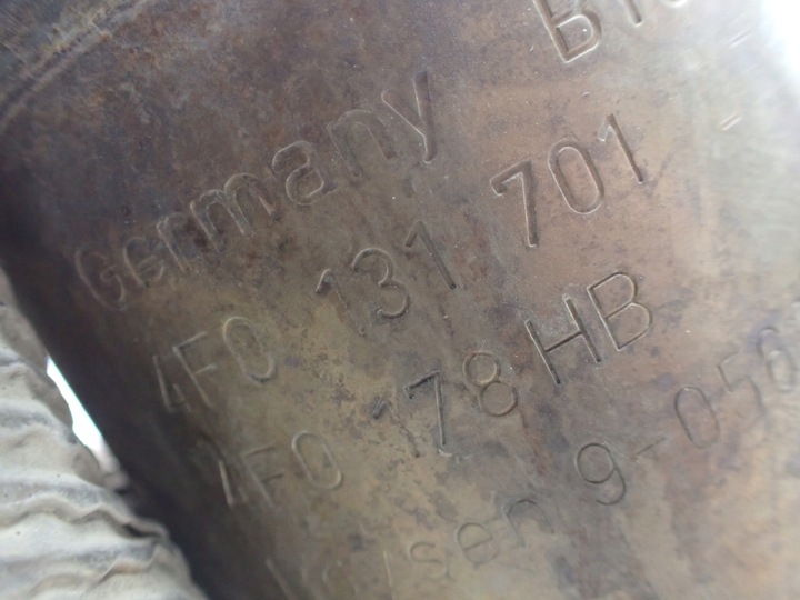 фото №11, Катализатор правые audi a8 s8 d3 5.2 короткий 4f0131701dc