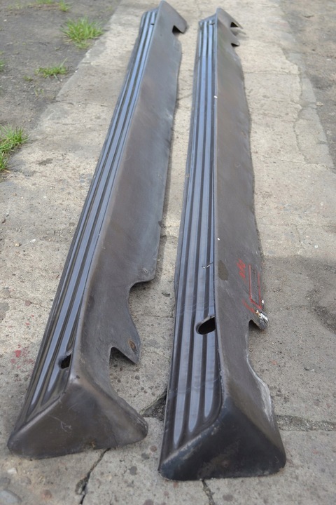 фото №11, Mercedes w126 se накладка бампера kamei + пороги