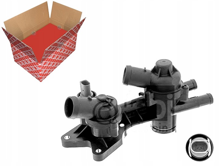 фото №1, Febi термостат audi 87c a3 1.6 fsi bag/blf/blp