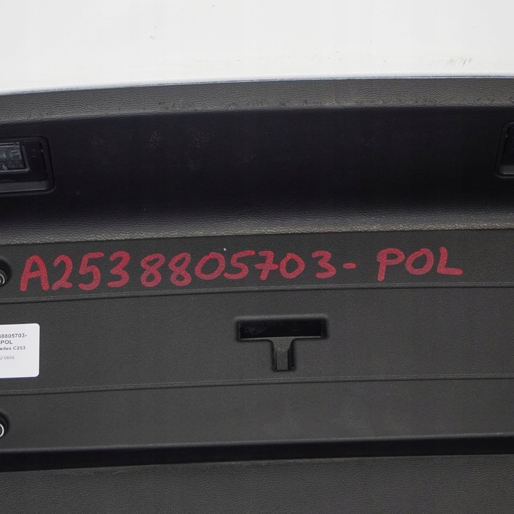 фото №15, Mercedes c253 бампер задній polar білий білий - 149