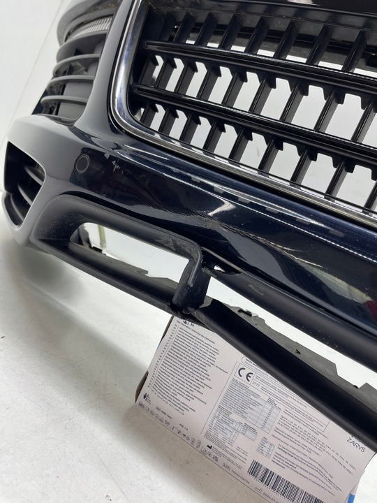 фото №6, Audi q7 4l s-line бампер перед повний комплектний 4x pdc колір: lz5q синій