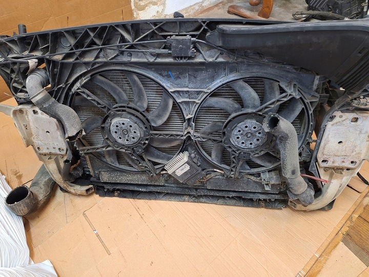 фото №8, Audi a6 c7 4g allroad 2011- капот бампер перед радіатор ксенони крила