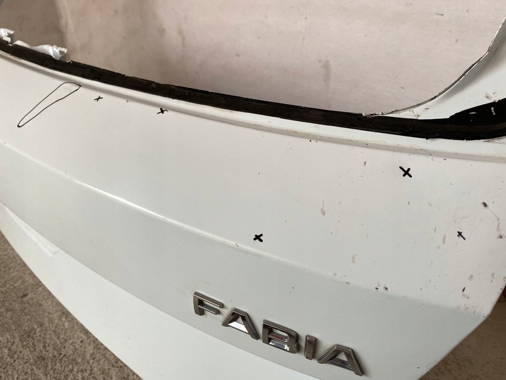 фото №8, Skoda fabia iii hb monte carlo крышка багажника зад