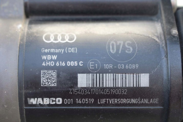 фото №8, Audi a8 s8 компрессор 4h0616005c 4h0616005d 4h0 616 005 насос компрессор zawi