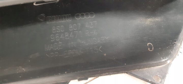 фото №10, Audi tt 8s0 14- s-line бампер перед переднє 8s0807437