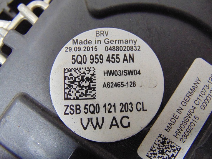 фото №8, Вентилятор радіатор superb golf touran octavia 5q0959455an