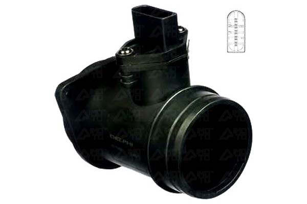 фото №2, Расходомер воздуха 5 pin audi a4 b5 a6 c5