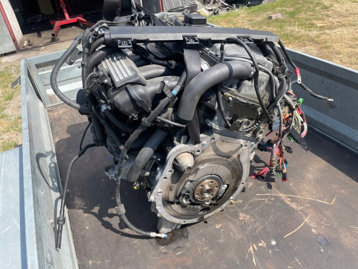 фото №6, Двигатель bmw n52b25a n52 комплектный bmw e90 e91 e60 325i 525i 218km