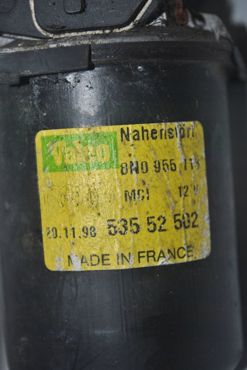 фото №7, Механизм дворники audi tt 8n 8n0955113