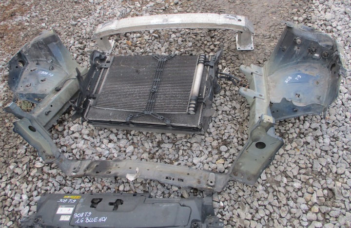 фото №6, Pas перед переднє підсилювач лобове комплект peugeot 308 ii t9 1.6 bluehdi