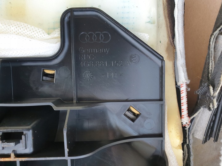 фото №12, Сиденье сиденья перед r audi a6 c7 a7 4g чёрная кожа soul valcona do оригинальный номер