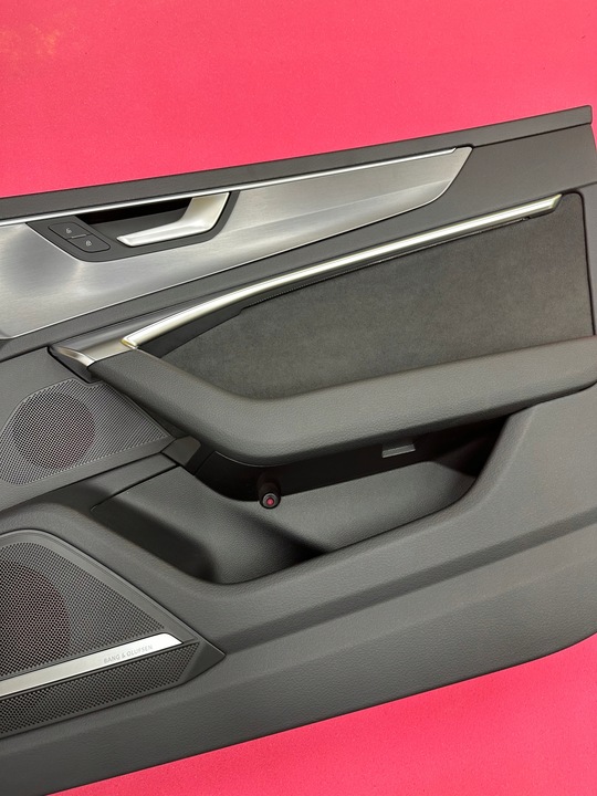 фото №10, Боковина оббивка двері a7 s7 c8 алькантара ambiente b&o праві перед ідеальний