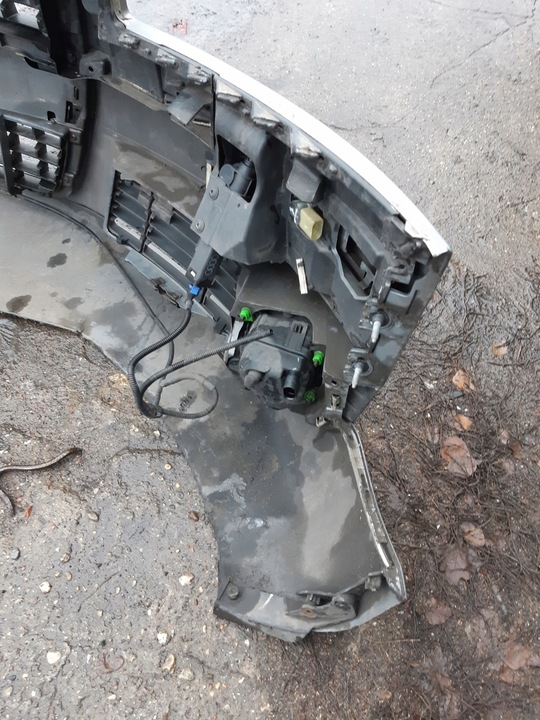 фото №6, Audi a8 d3 бампер перед переднее решётка радиатора решётка распылители pdc ксенон ly7g