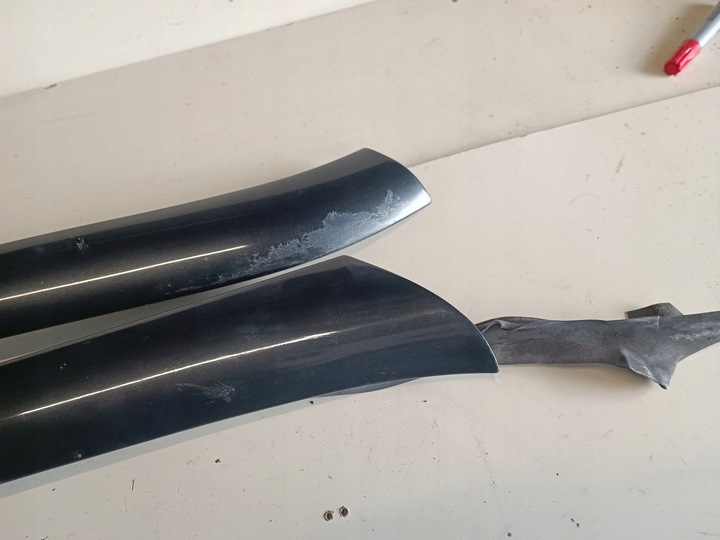 фото №8, Захист стійка a w140 лівий правий перед накладка