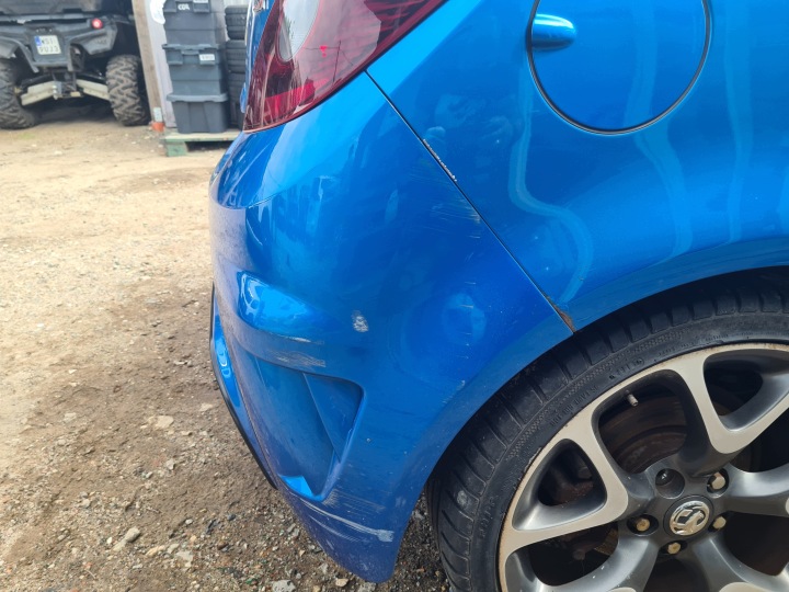 фото №8, Задній бампер z291 opel corsa d opc 3 двері оригінал