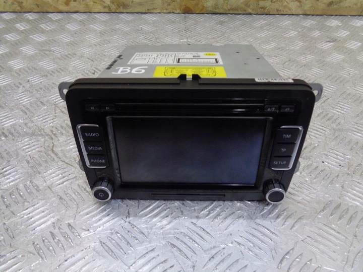 фото №1, Радіо радіопрогравач заводський cd vw volkswagen passat b6 2005- 3c8035195