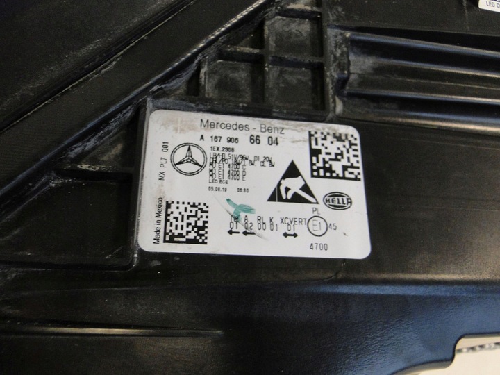 фото №10, Mercedes gle 167 w167 лампа права multibeam led