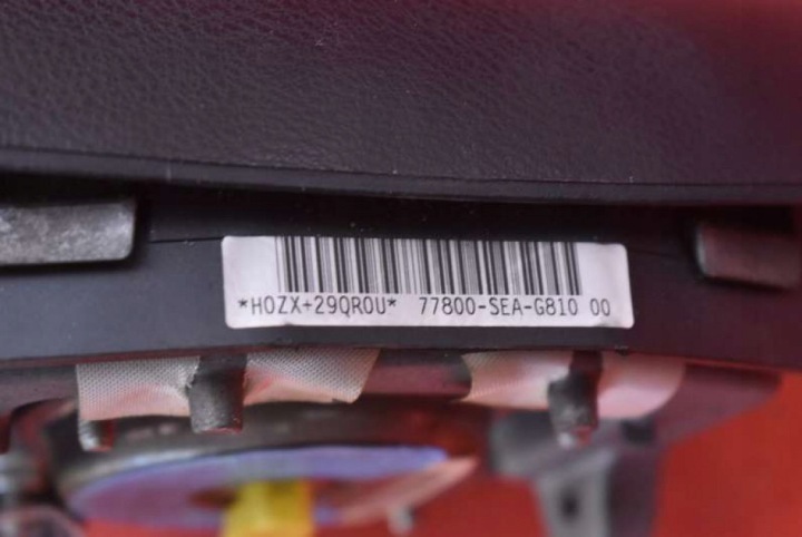 фото №9, Подушка подушка безопасности водителя 77800-sea-g810 honda accord 7 vii 02-06