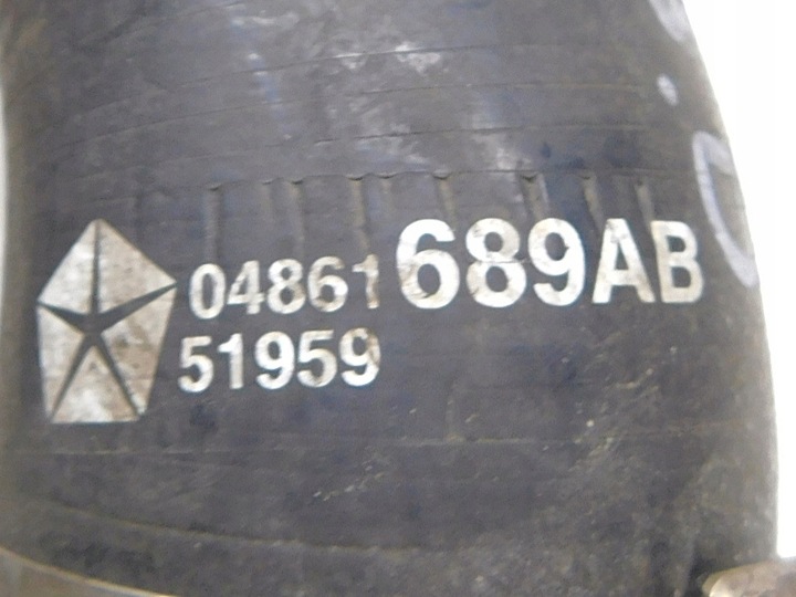 фото №11, Труба воздуха интеркулер 04861689ac - chrysler 300c 3.0 crd