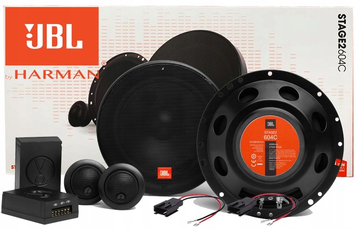 фото №1, Jbl 604c динаміки peugeot 206 207 307 citroen c2 c3 xsara picasso перед