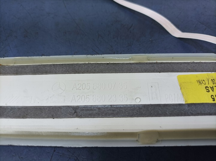 фото №7, Mercedes c 43 amg w205 накладка пороговая планка