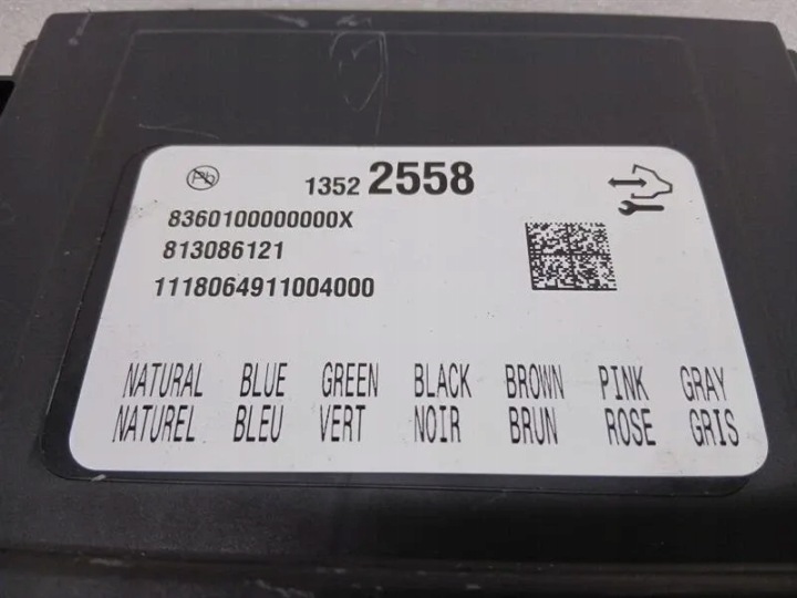фото №6, Ecu двигателя chevrolet 12691885