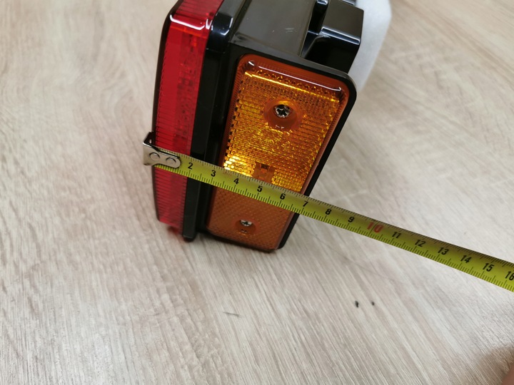фото №12, Лампа задняя led 7 функций правая комбинированная tir daf man 12v 24v универсальный