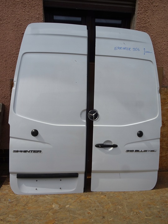 фото №2, Mercedes sprinter 906 двері ліві лівий праві праві зад задні